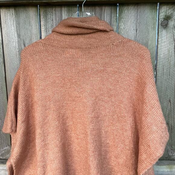 NWT Universal Thread Women's Knit Cowl Neck Sweater Pullover Orange Medium - Picture 7 of 9